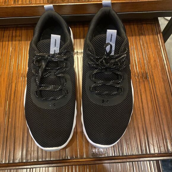 UNDER ARMOR CHARGED WILL BLACK NORDSTROM WOMEN SHOES SIZE 10 Running Tennis Shoe - Picture 3 of 9